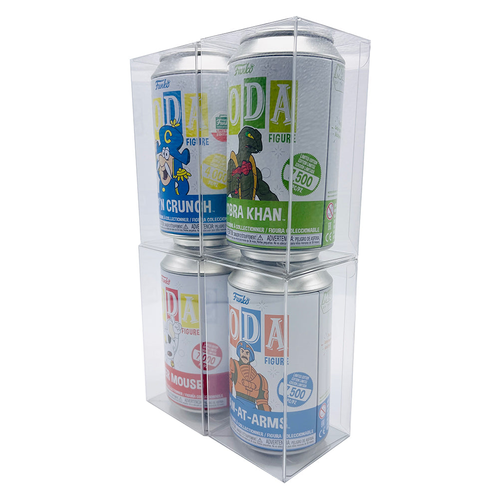 10 Pack of Funko Soda Pop Protectors 12 oz.