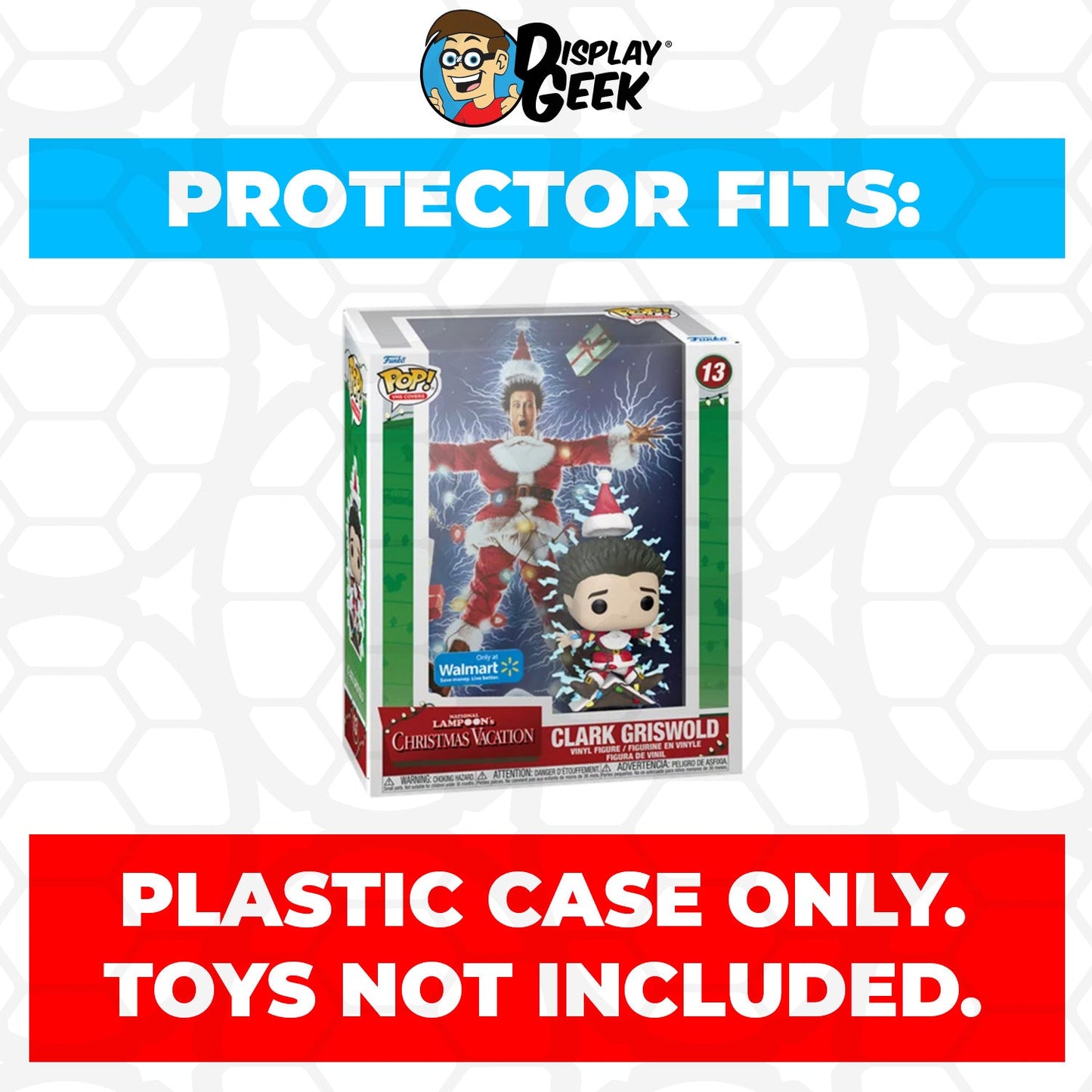 Pop Protector for Christmas Vacation Clark Griswold #13 Funko Pop VHS Covers