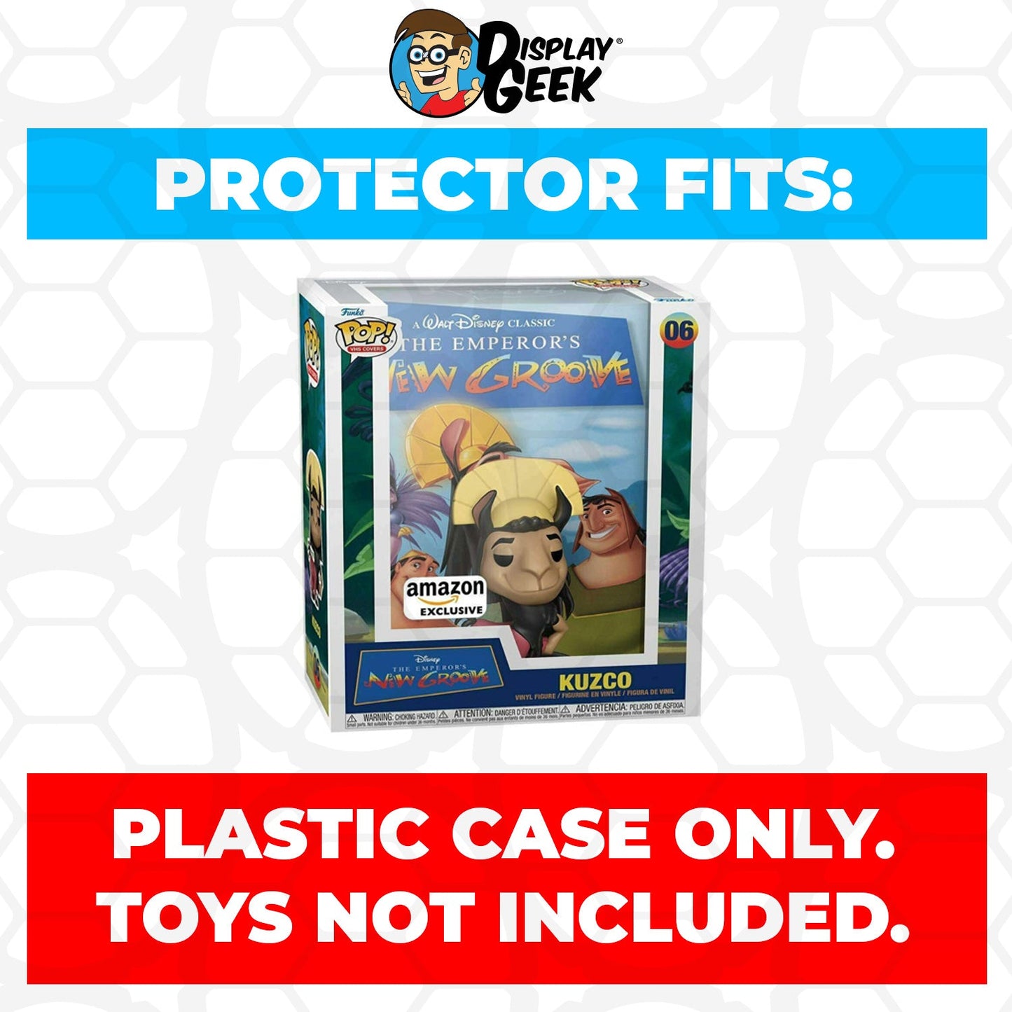 Pop Protector for The Emperor’s New Groove Kuzco #06 Funko Pop VHS Covers
