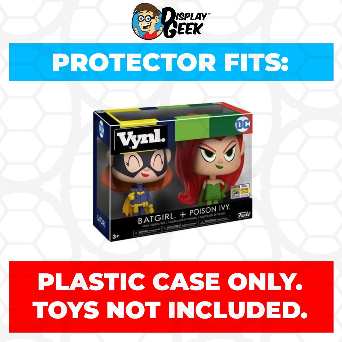 Pop Protector for Vynl 2 Pack Batgirl & Poison Ivy SDCC Funko