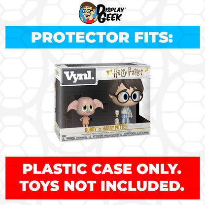 Pop Protector for Vynl 2 Pack Dobby & Harry Potter Injured Funko