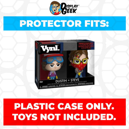 Pop Protector for Vynl 2 Pack Dustin & Steve Funko
