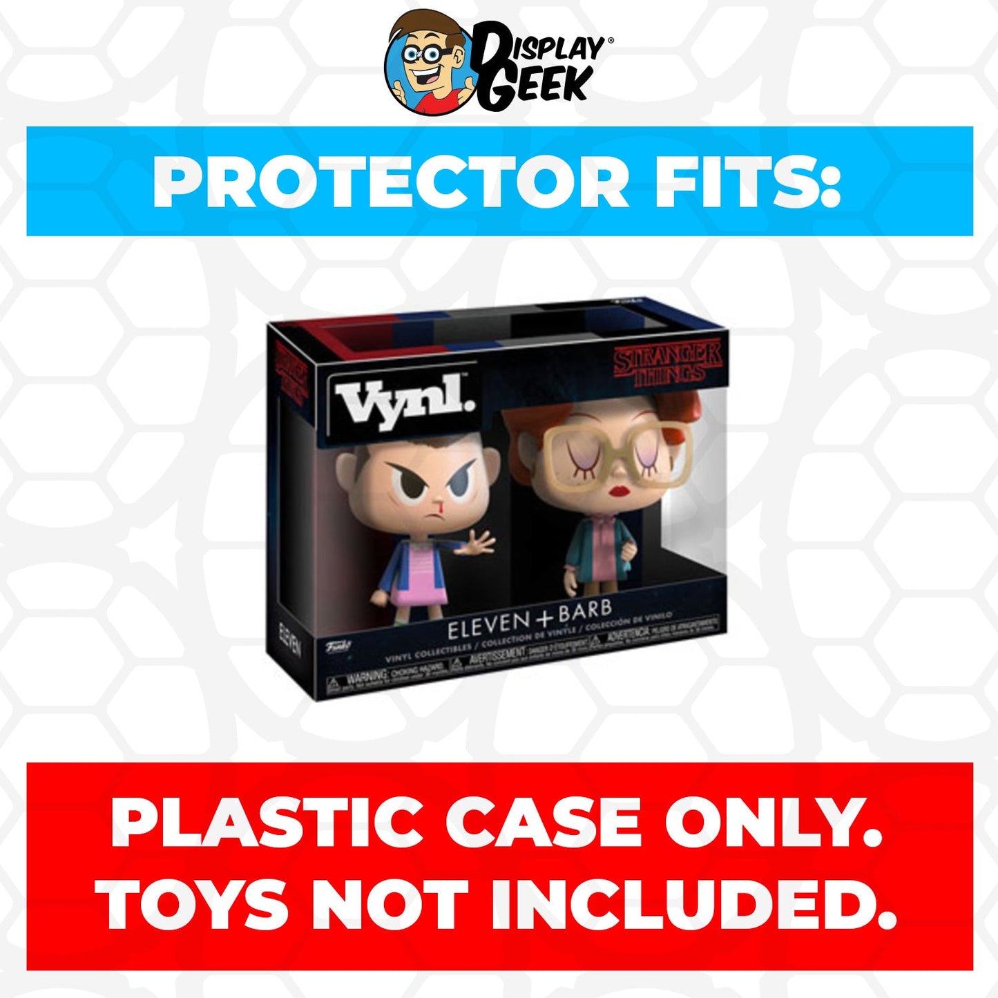 Pop Protector for Vynl 2 Pack Eleven & Barb Funko