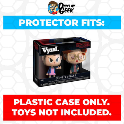 Pop Protector for Vynl 2 Pack Eleven & Barb Funko