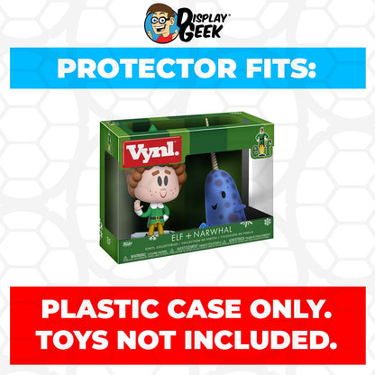 Pop Protector for Vynl 2 Pack Elf & Narwhal Funko