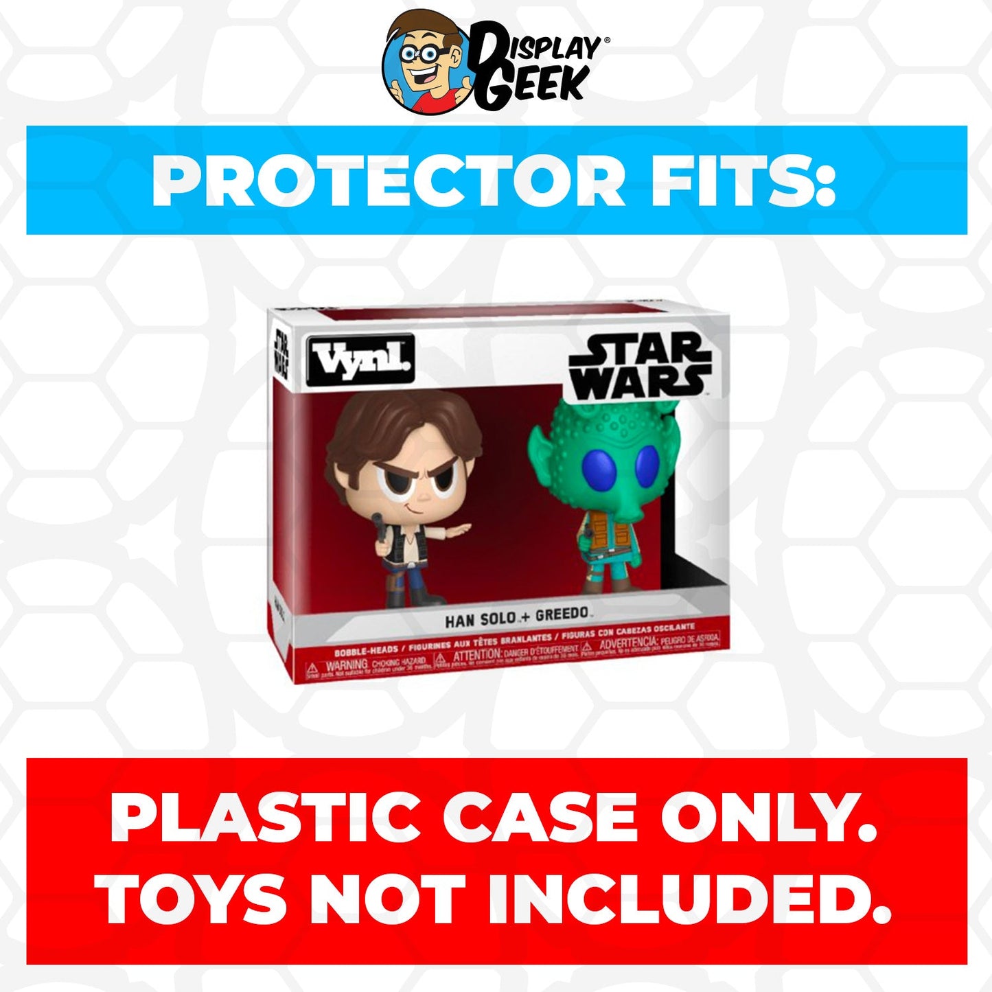 Pop Protector for Vynl 2 Pack Han Solo & Greedo Funko