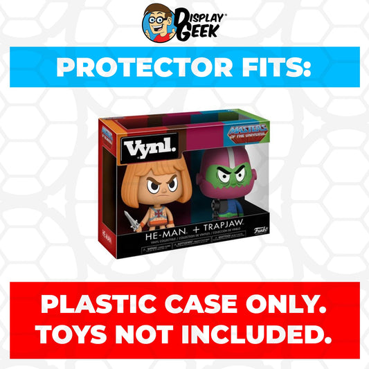 Pop Protector for Vynl 2 Pack He-Man & Trap Jaw Funko