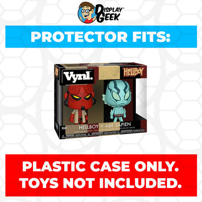 Pop Protector for Vynl 2 Pack Hellboy & Abe Sapien Funko