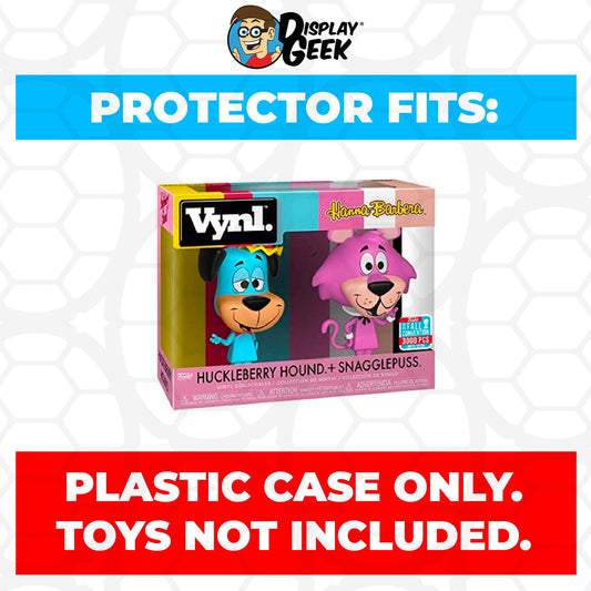 Pop Protector for Vynl 2 Pack Huckleberry Hound & Snagglepuss NYCC Funko