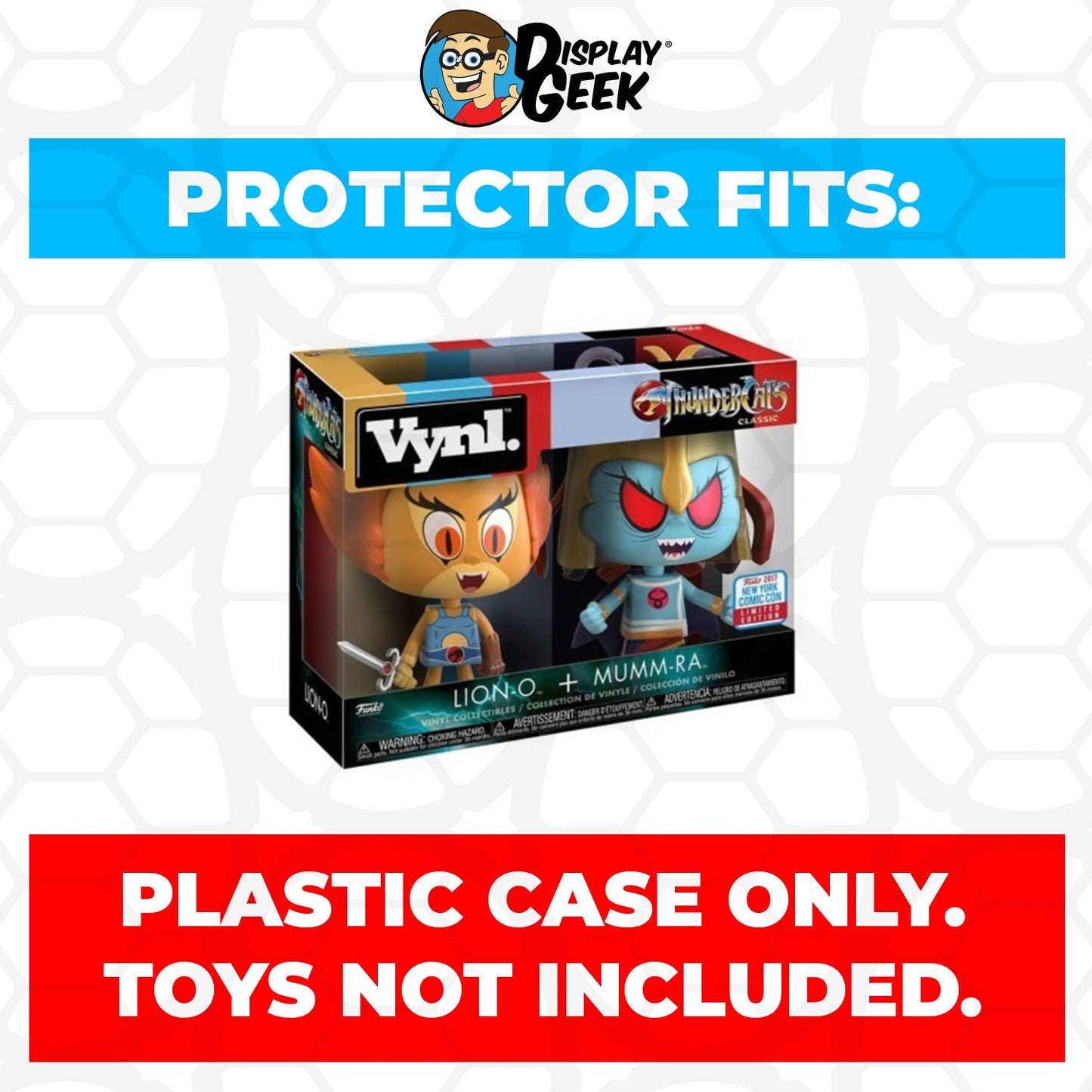 Pop Protector for Vynl 2 Pack Lion-O & Mumm-Ra NYCC Funko