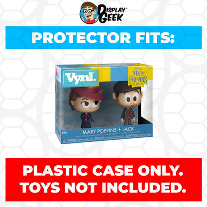 Pop Protector for Vynl 2 Pack Mary Poppins & Jack Funko