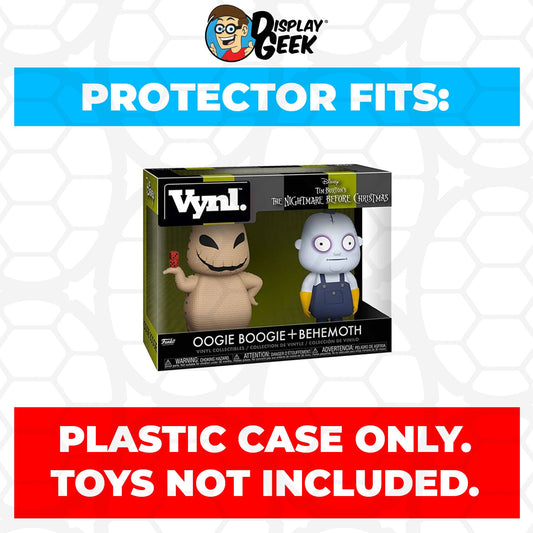 Pop Protector for Vynl 2 Pack Oogie Boogie & Behemoth Funko