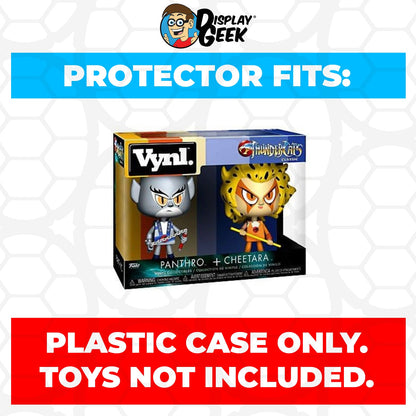 Pop Protector for Vynl 2 Pack Panthro & Cheetara Funko