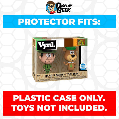 Pop Protector for Vynl 2 Pack Ranger Smith & Yogi Bear Funko