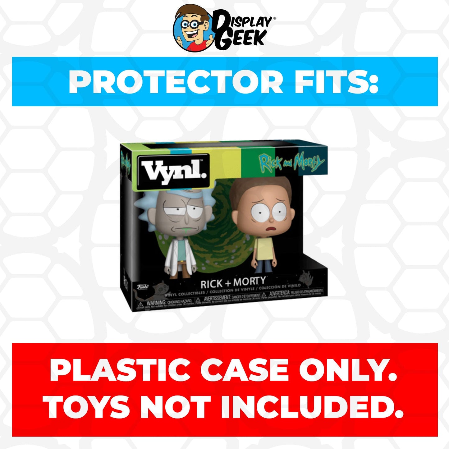 Pop Protector for Vynl 2 Pack Rick & Morty Funko