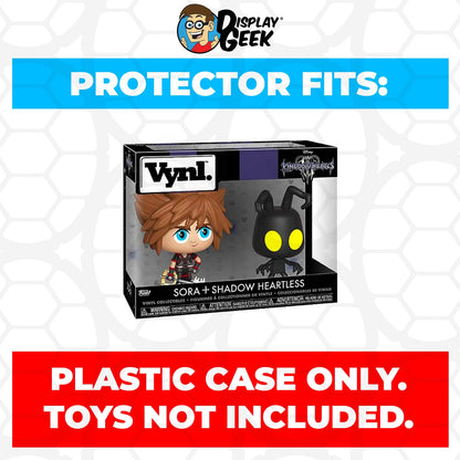 Pop Protector for Vynl 2 Pack Sora & Shadow Heartless Funko