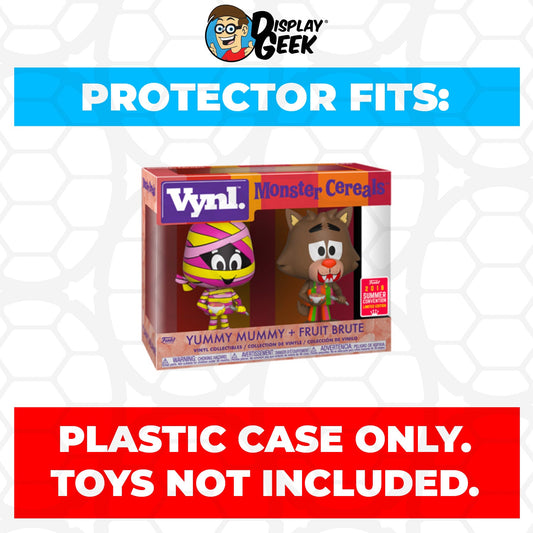 Pop Protector for Vynl 2 Pack Yummy Mummy & Fruit Brute SDCC Funko