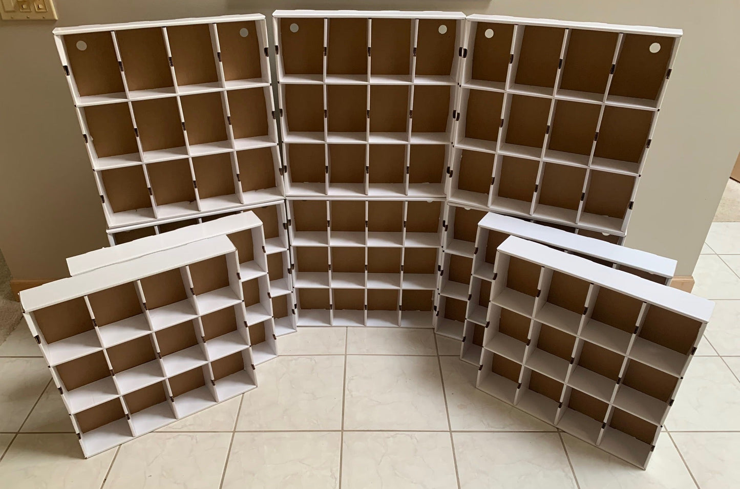 DE-LUXX Matte White MK Kubbie Funko Pop Display Case (FREE Shipping)