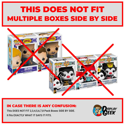 Pop Protector for Funko Pop 2 Pack Daft Punk Alive Box