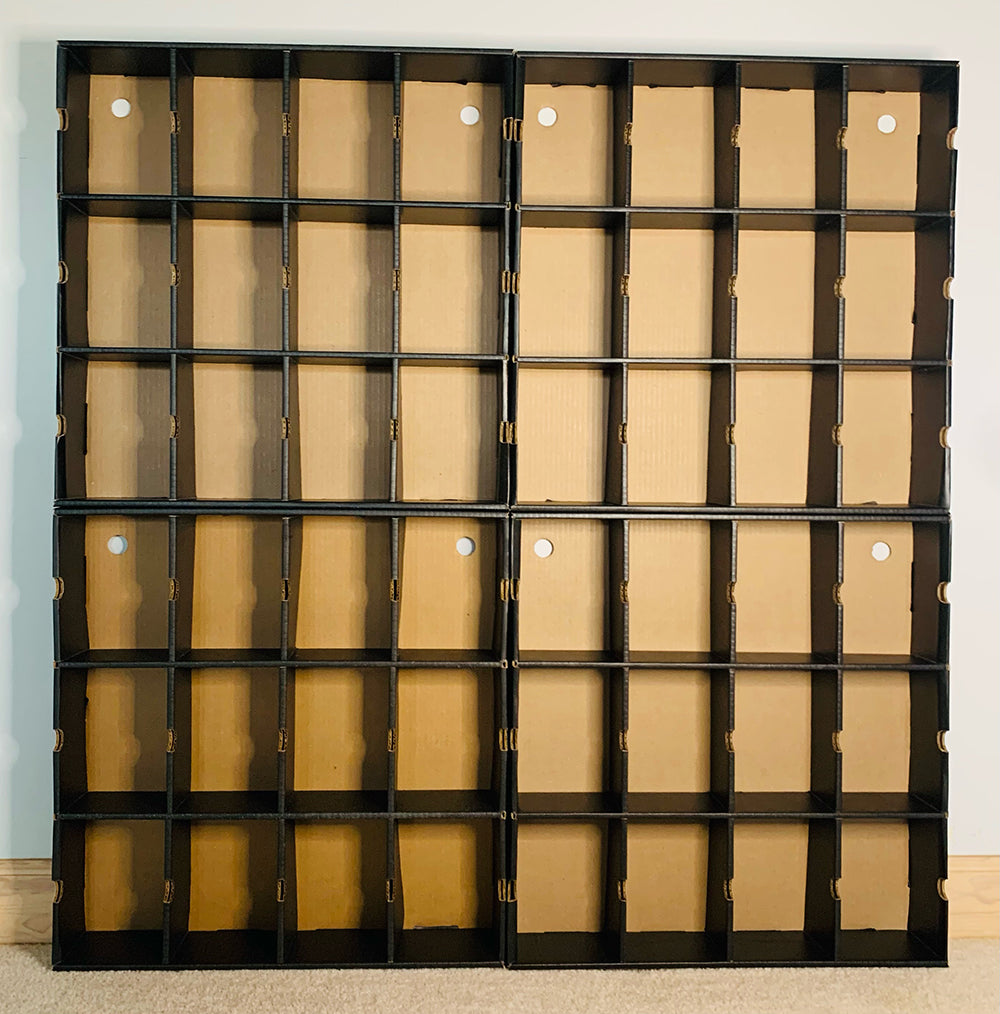 DE-LUXX Matte Black MK Kubbie Funko Pop Display Case (FREE Shipping)