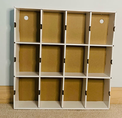 COMBO White De-Luxx Display Case with Pop Protectors (FREE Shipping)