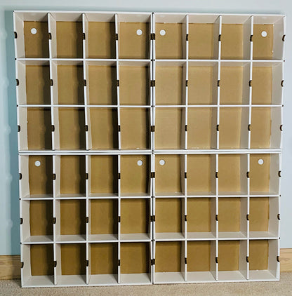 DE-LUXX Matte White MK Kubbie Funko Pop Display Case (FREE Shipping)