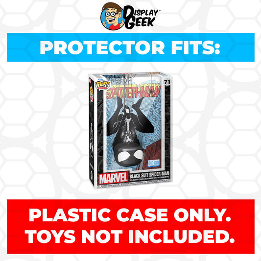Pop Protector for Spider-Man Black Suit #71 Funko Pop Comic Covers