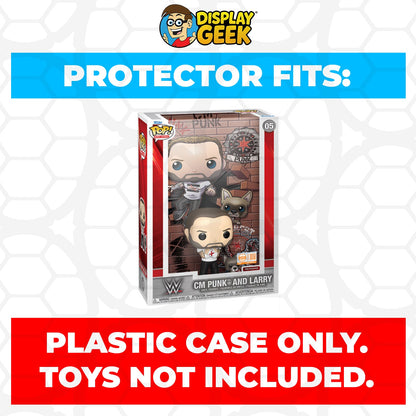 Pop Protector for Funko Pop WWE Covers CM Punk and Larry #05 Box