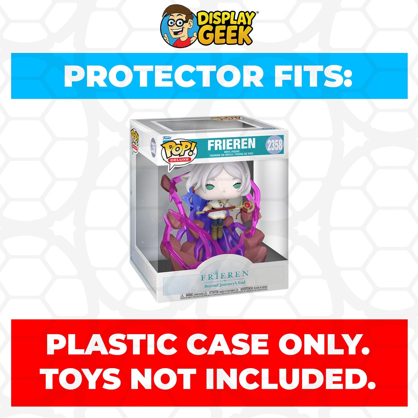 Pop Protector for Funko Pop Deluxe Frieren #2358 Box