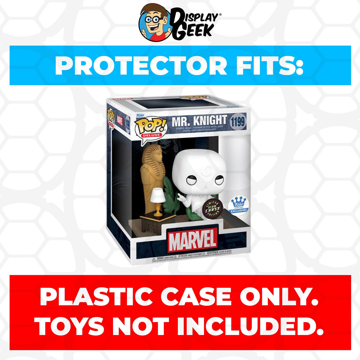 Pop Protector for Funko Pop Deluxe Mr. Knight #1199 Box
