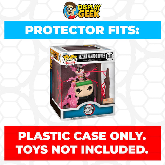 Pop Protector for Nezuko Kamado in Web #1418 Funko Pop Deluxe