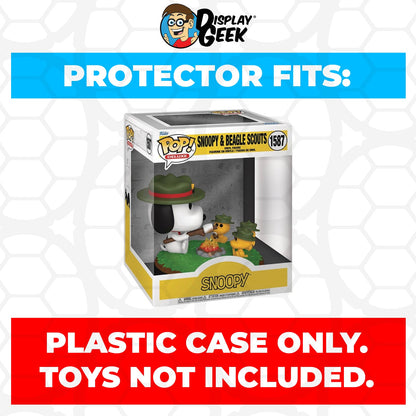 Pop Protector for Snoopy & Woodstock with Pumpkin #1589 Funko Pop Deluxe