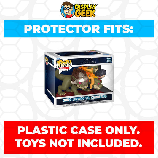 Pop Protector for Funko Pop Deluxe Solo Leveling - Sung Jinwoo vs Cerberus #2272