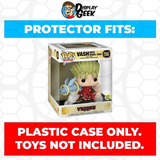Pop Protector for Funko Pop Deluxe Trigun Vash with Angel Arm #1560