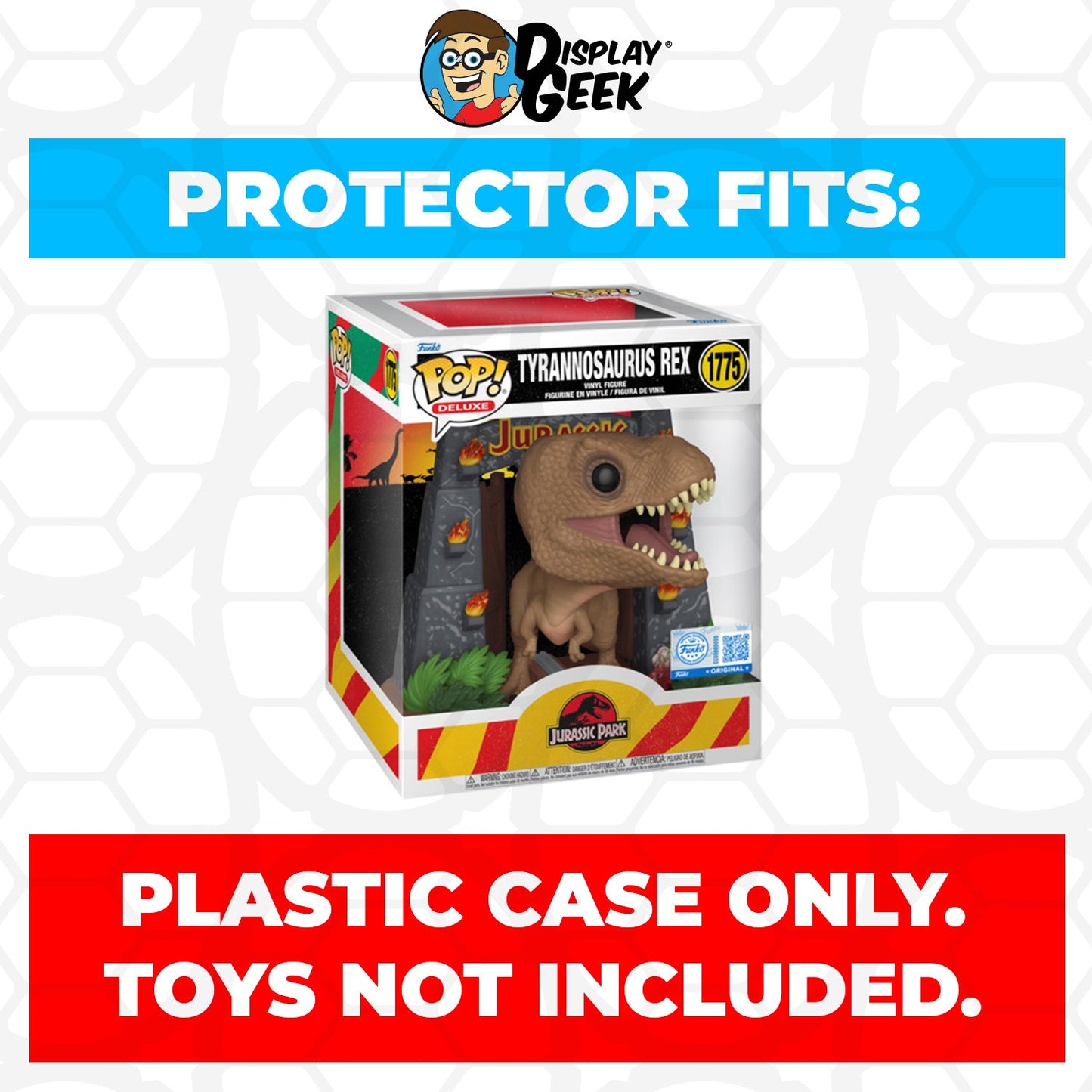 Pop Protector for Funko Pop Deluxe Jurassic Park - Tyrannosaurus Rex #1775