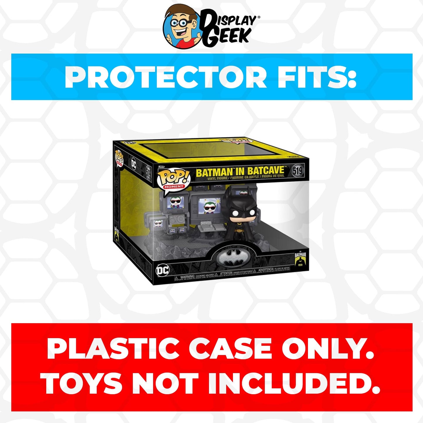 Pop Protector for Batman in Batcave #519 Funko Pop Moment