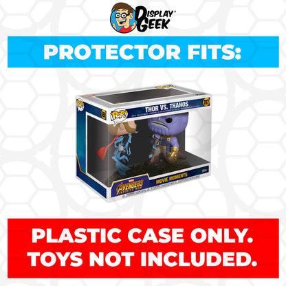 Pop Protector for Thor vs Thanos #707 Funko Pop Movie Moments