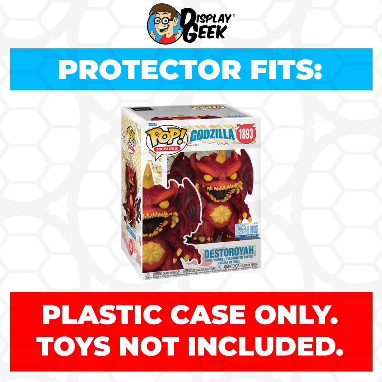Pop Protector for Godzilla Retro Futurism #1894 Funko Pop Premium