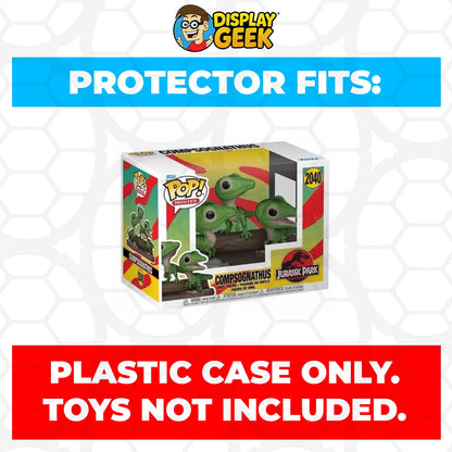Pop Protector for Funko Pop Premium Compsognathus #2040 Box
