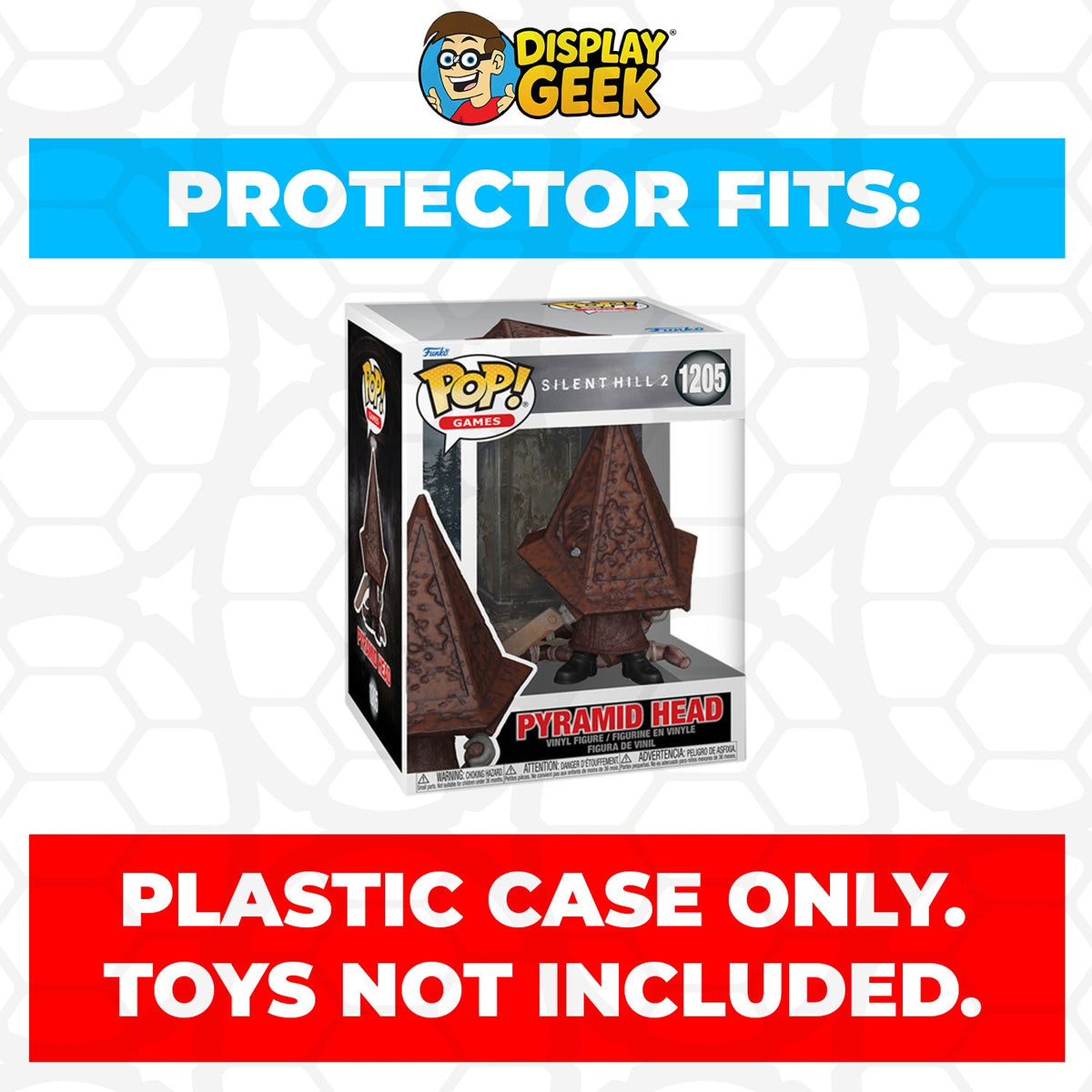 Pop Protector for Funko Pop Premium Silent Hill Pyramid Head #1205