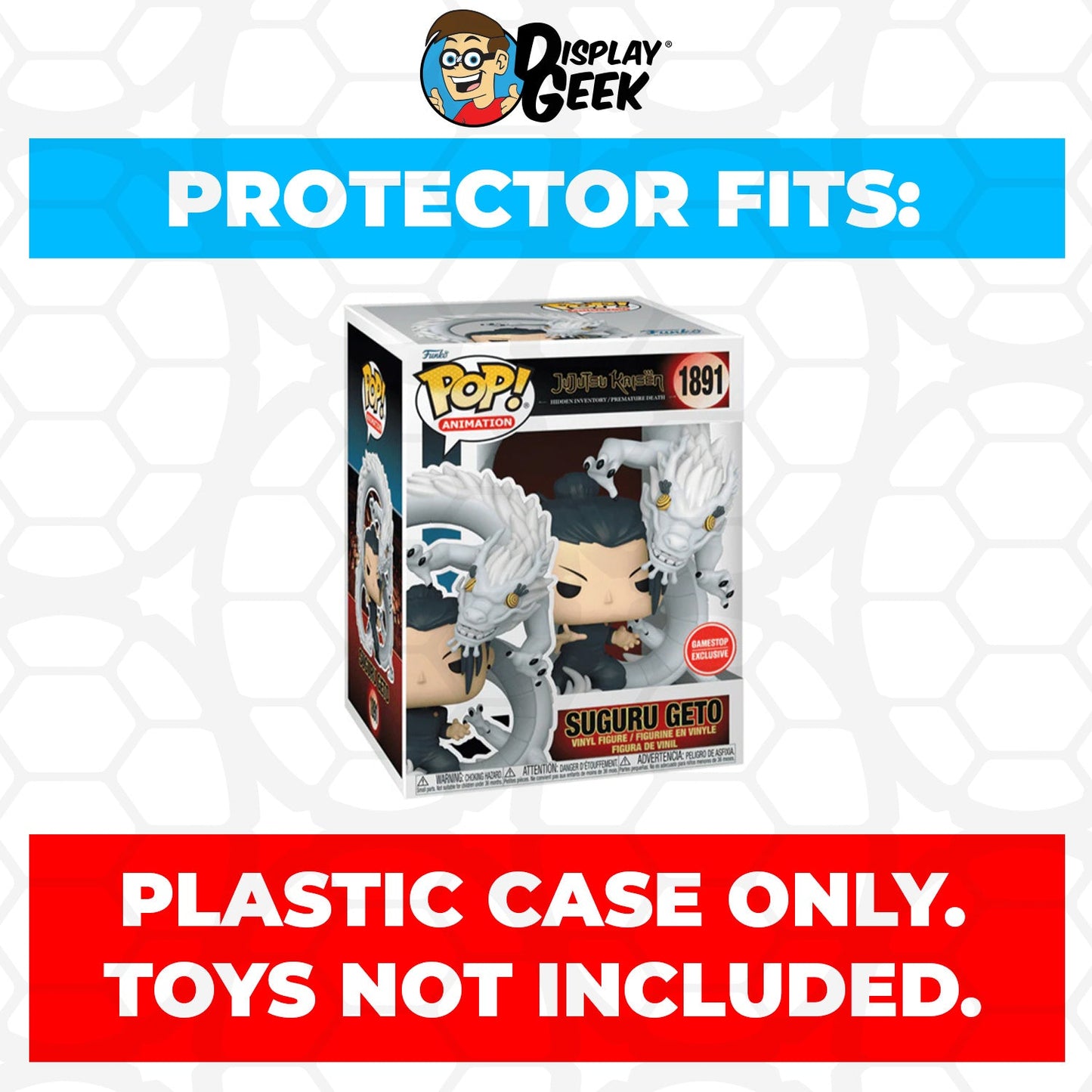 Pop Protector for Suguru Geto #1891 Funko Pop Premium