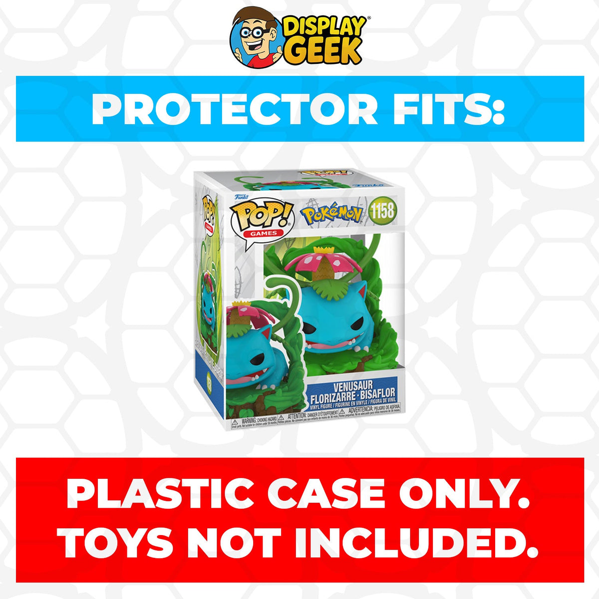 Pop Protector for Funko Pop Premium Blastoise #1273 Box