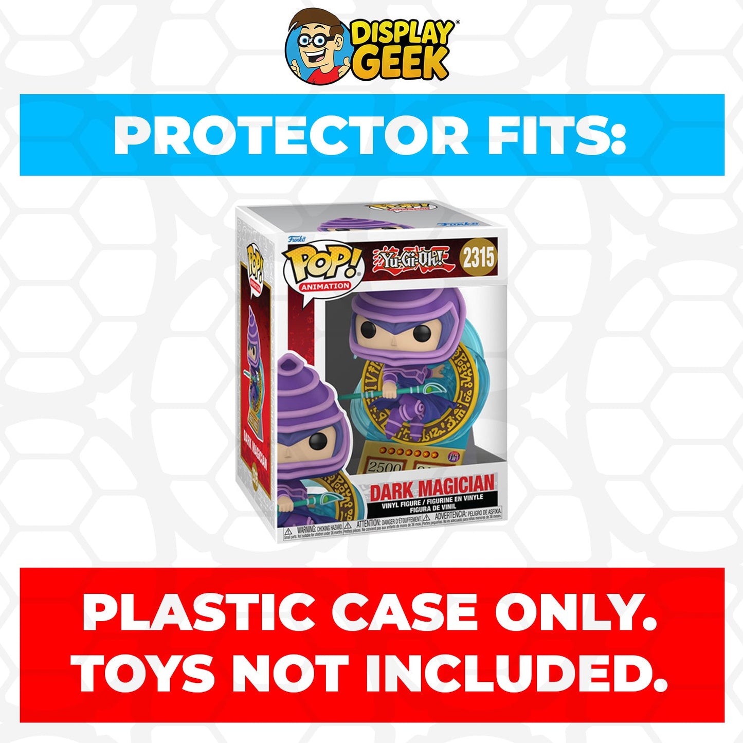 Pop Protector for Funko Pop Premium Yu-Gi-Oh! - Blue-Eyes White Dragon #2316 Box