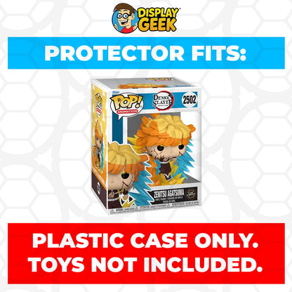 Pop Protector for Funko Pop Premium Zenitsu Agatsuma Chase GITD #2502 Box