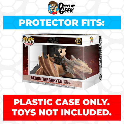 Pop Protector for Aegon Targaryen with Sunfyre #135 Funko Pop Rides