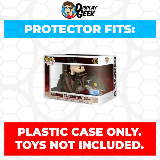 Pop Protector for Aemond Targaryen With Vhagar #136 Funko Pop Rides