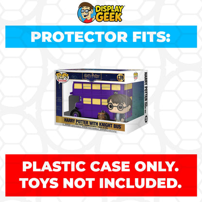 Pop Protector for Funko Pop Rides Harry Potter with Knight Bus #139 Box