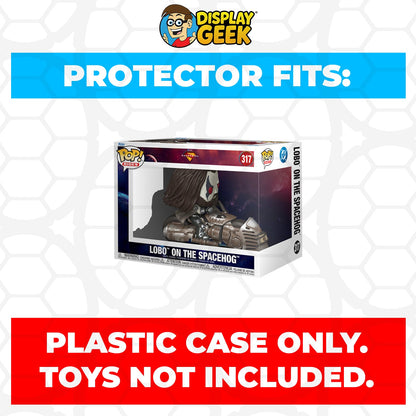 Pop Protector for Funko Pop Rides Lobo on the Spacehog #317 Box