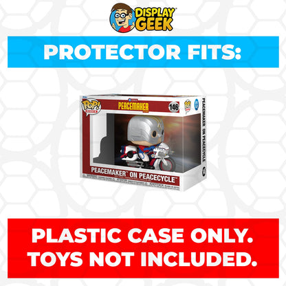 Pop Protector for Funko Pop Rides Lobo on the Spacehog #317 Box