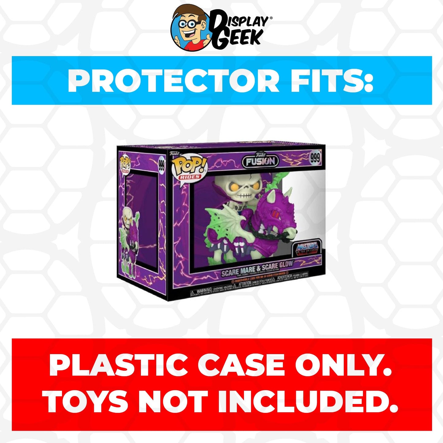Pop Protector for Scare Mare & Scare Glow #999 Funko Fusion Pop Rides